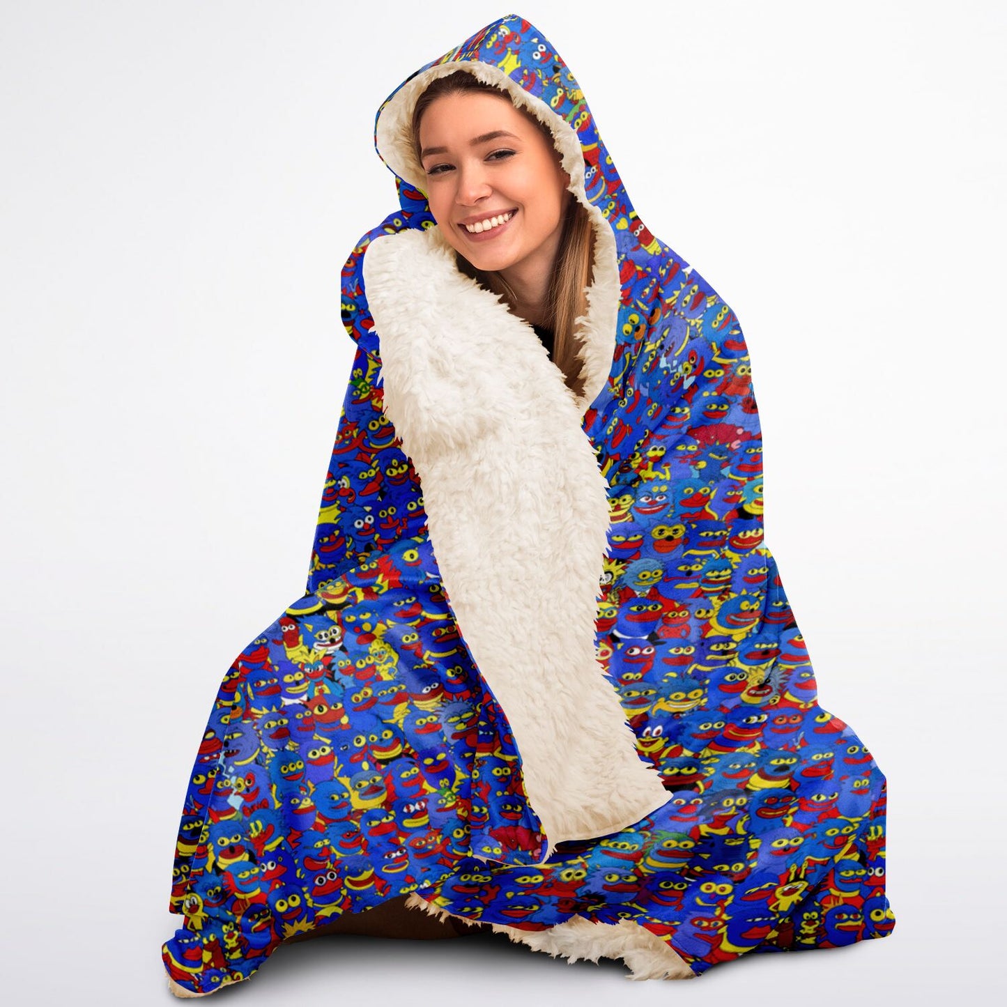 Hooded Blanket Sherpa